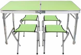 Inditradition Folding Picnic Table Chair Set Portable Ideal