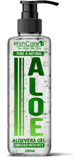 WishCare Pure & Natural Aloe Vera Gel - Enriched With Vitamin E