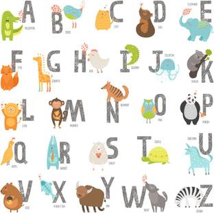 alphabet with animal |poster for kids|alphabest poster Paper Print - Educational posters in India - Buy art, film, design, movie, music, nature and educational paintings/wallpapers at alphabet with animal |poster for kids|alphabest poster Paper Print - Educational posters in India - Buy art, film, design, movie, music, nature and educational paintings/wallpapers at