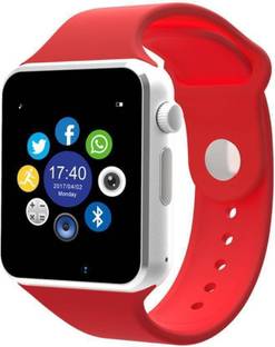 Red color smartwatch Clearance