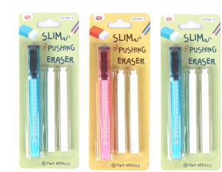 Cute Pencil Creative Stationery Retractable Rubber Stick Erasers for Kids Four Pack 4 PCS by ZXSWEET