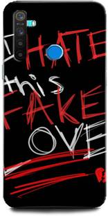 Grafiqe Back Cover For Realme 5 I Hate Fake Love Attitude Singal Boy Hate Love Grafiqe Flipkart Com