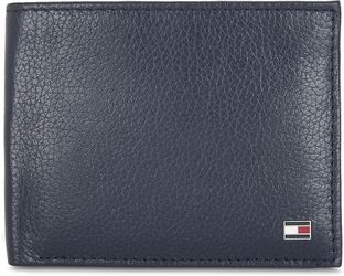 TOMMY HILFIGER Men Formal Blue Genuine Leather Wallet(4 Card Slots)