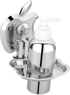 iSTAR Liquid Soap Dispenser, Shampoo Dispenser, 304 Grade Stainless Steel with Chrome Finish 300 ml Soap Dispenser