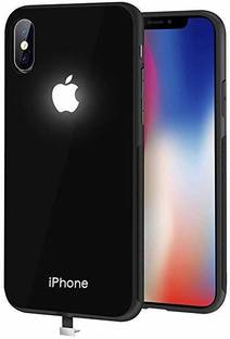 Millions Kart Back Cover For Iphone X Luxury Led Light Apple Logo Case Millions Kart Flipkart Com