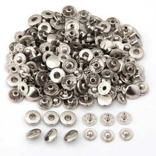 50 x High Quality Metal Star Rivets Studs Buttons Fasteners Sewing Wholesale 