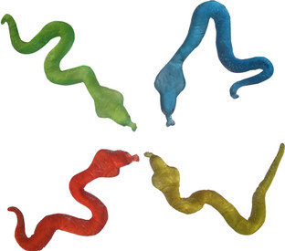 sticky snake toy