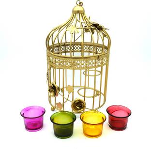 Nitasa Metal Bird Cage Decoration Decorative Cages Window Hanging