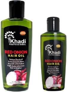 Khadi Onion Hair Oil at Rs 155piece  Hair Oil in Gurdaspur  ID  23611150891