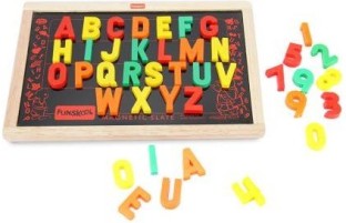 magnetic slate with alphabets