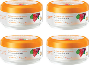 red bearberry and passion fruit cream