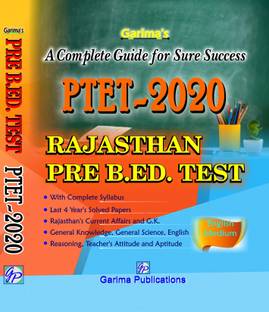 Rajasthan Ptet Pre B Ed With Free Solved Papers 2020 Ptet B Ed Complete Guide Solved Papers Rajasthan Bed Exam Book 2020 Buy Rajasthan Ptet Pre B Ed With Free Solved Papers 2020 Ptet B Ed