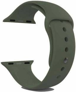 Juberous Soft Silicone Sport 42mm/44mm/45mm Green Smart Watch Strap