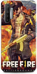 Zaplab Back Cover For Realme X2 Free Fire Games Printed Back