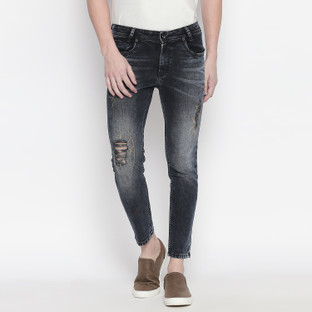 MUFTI Slim Men Black Jeans - Buy MUFTI 