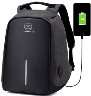 usb port on backpack