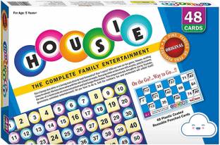 Cocorio Housie 48 Reusable Cards Family Game Bingo Lotto Tombola Game Board Game Accessories Board Game Housie 48 Reusable Cards Family Game Bingo Lotto Tombola Game Buy Housie 48 Redusale Cards Toys In India Shop For Cocorio