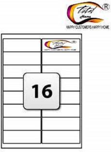 TOTAL HOME 16-up FBA Products Labels A4 OR Letter Size Size ...