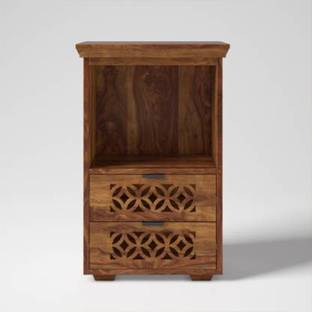 Km Decor Solid Wood Bedside Table Price In India Buy Km Decor Solid Wood Bedside Table Online At Flipkart Com