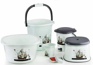 Vashant Bathroom Set 20 L Plastic Bucket Price In India Buy Vashant Bathroom Set 20 L Plastic Bucket Online At Flipkart Com