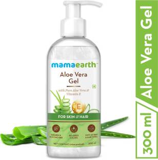 MamaEarth Aloe Vera Gel with Pure Aloe Vera & Vitamin E for Skin and Hair - 300ml