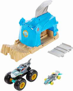 hot wheels monster trucks big air breakout playset