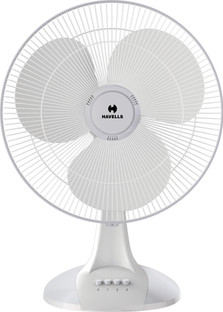 VELOCITY NEO HS TABLE FAN WHITE 
