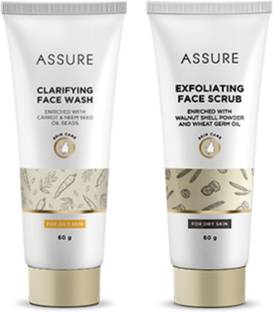 Assure Clarifying Face Wash Exfoliating Scrub Combo Reviews Latest Review Of Assure Clarifying Face Wash Exfoliating Scrub Combo Price In India Flipkart Com
