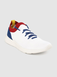united colors of benetton men white sneakers