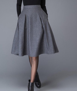 cheap grey skirts