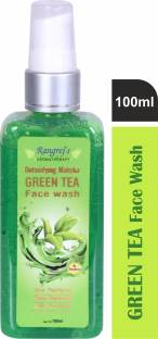 Rangrej's Rangrej Green Tea Tree Natural  for Acne & Pimples Wash 100 ml - For Normal & Dry Skin. Face Wash