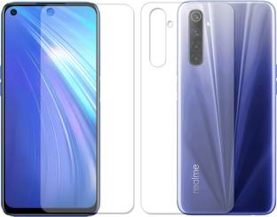 FashionCraft Front and Back Tempered Glass for Realme 6, Realme 6i, Realme 7, Realme 7i, Realme Narzo 20 Pro