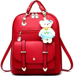 Girls red bag clearance