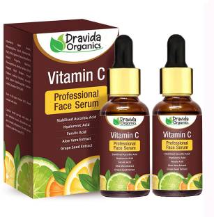 Dravida Organics Vitamin C Face Serum For Skin Brightening, Skin Toning & Anti Ageing