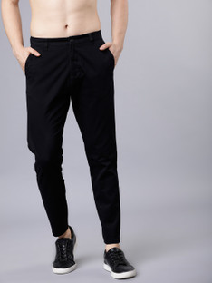 white luxury Slim Fit Men Black 