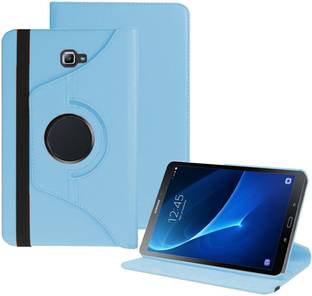 Tgk Book Cover For Samsung Galaxy Tab A 10 1 2016 Release Sm T580 T585 T587 Without S Pen Rotating Leather Case Tgk Flipkart Com