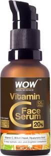 Wow Skin Science Vitamin C Clearing Serum Brightening Anti Aging Repair Supercharged Face Serum Dark Circle Fine Line Sun Damage Corrector Genuine 20 Glass Bottle 30ml Reviews Latest Review Of Wow Skin