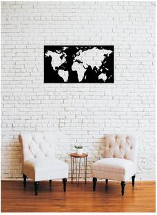 Eyedeal Metal World Map Metal Wall Decor Metal Wall Art Steel World Map Carte Du Monde Weltkarte Housewarming Gift World Map Price In India Buy Eyedeal Metal World Map Metal Wall Decor
