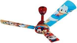 BAJAJ Disney 1200 mm Mickey Mouse & Friends 1200 mm 3 Blade Ceiling Fan