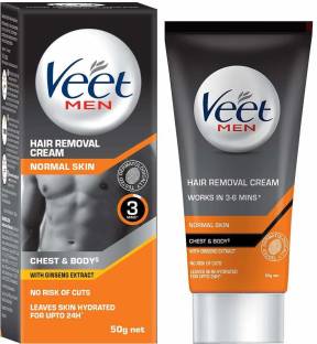 Veet Removal Cream for Men, Normal Skin - 50g Cream