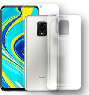 SOMTONE Front and Back Screen Guard for Redmi Note 9 Pro