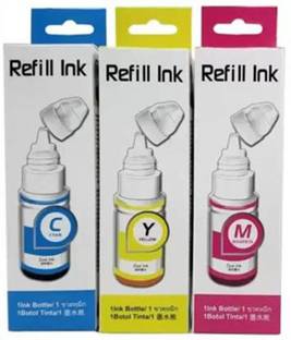 Nice Ink Refill For Canon G Series Gi 790 Compatible Canon Pixma G1000 G1010 G1100 G00 G02 G10 G12 G2100 G3000 G3010 G3012 G3100 G4000 G4010 3 Color Tri Color Ink Bottle Nice Flipkart Com