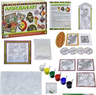 Gauravshopo Creative Educational Madhubani Art Game For Kids