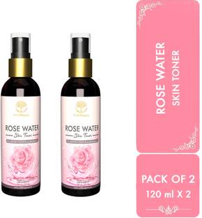 Wild Organic Rose Water Skin Toner Without Color 120ml Pack Of 03 120ml 3pcs Men Price In India Buy Wild Organic Rose Water Skin Toner Without Color 120ml Pack Of