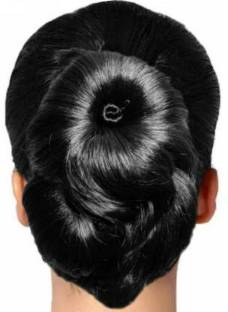Views Back Clip Easy Young Natural Black Juda Bun Hair Extension Price in  India - Buy Views Back Clip Easy Young Natural Black Juda Bun Hair  Extension online at 