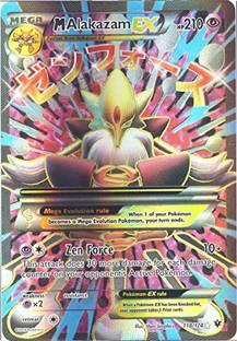POKEMON Mega Alakazam Ex (118/124) Xy Fates Collide Holo ...