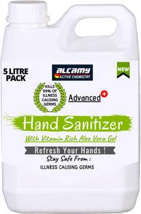 Alcamy Advanced With Vitamin Rich Aloe Vera Gel 5 Litre Pack