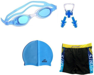 Details about   Morex Swimming Cap Size-4XL Trunks Googles Ear plug & Nose-6jN