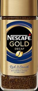 Nescafe Gold Decaf Rich And Smooth Arabica Coffee Instant Coffee