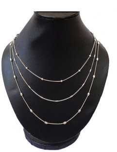 Three Layer Chain Necklace 